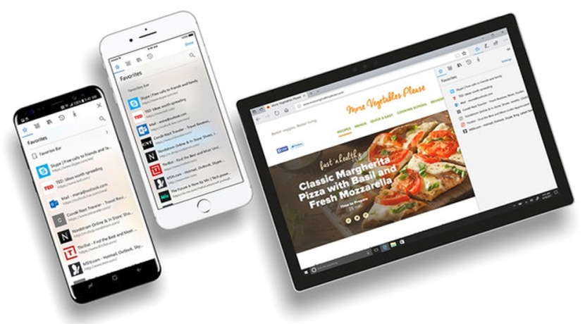 Microsoft mit Edge-Browser für iOS und Launcher für Android