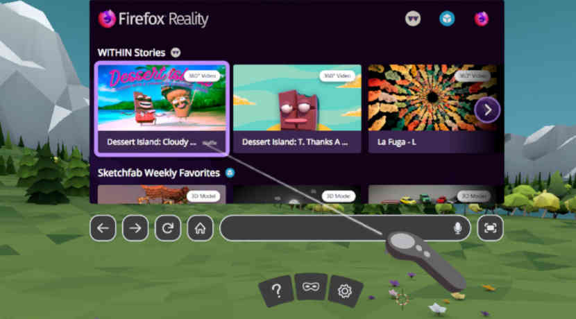 Mozilla veröffentlicht Virtual-Reality-Browser 'Firefox Reality' 