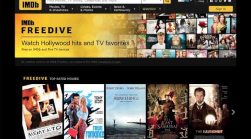 Amazon startet kostenlosen Streaming-Dienst IMDb Freedrive