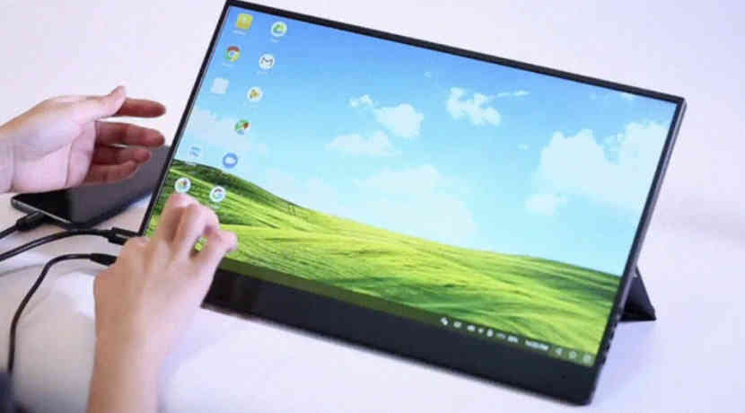 Mobiles 15,6-Zoll Display Gemini macht Smartphone zum Laptop